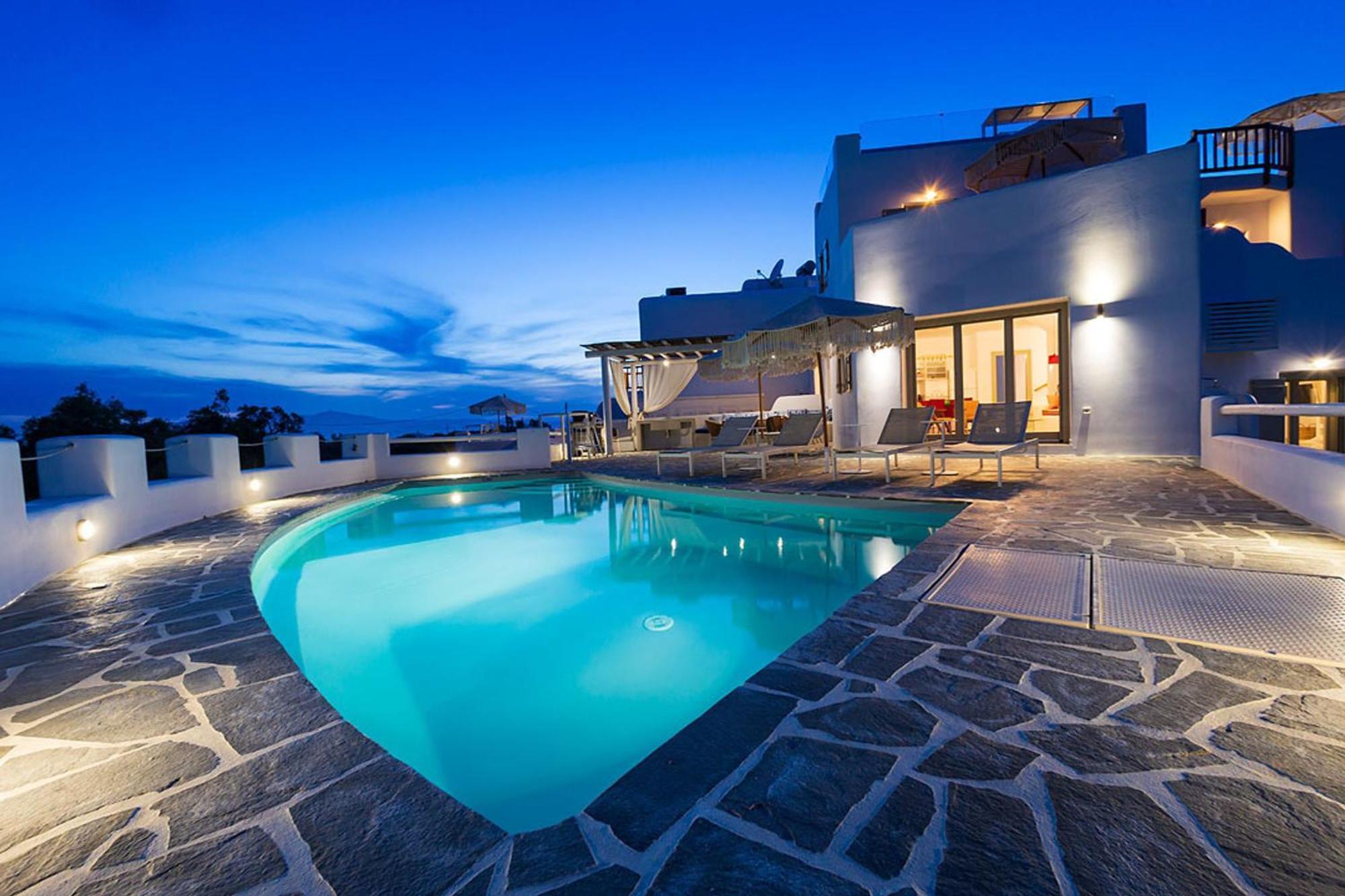 Plaka Villas Naxos - Villa Matina Villa Sofia Maragkas Экстерьер фото